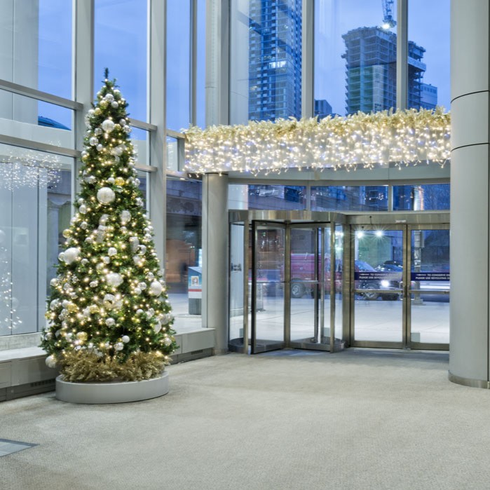 Office Lobby Christmas Decorators
