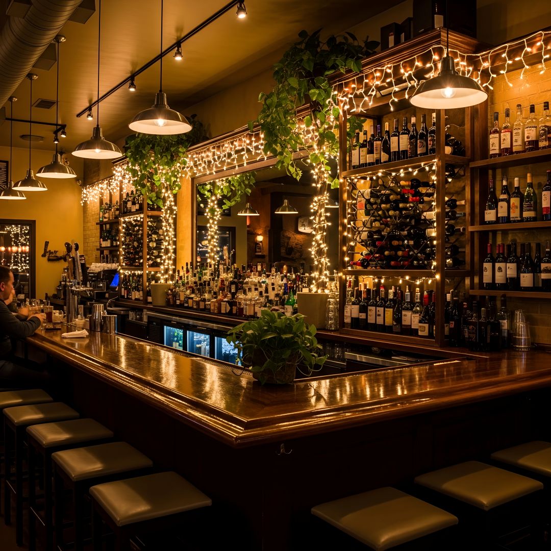 Inteior Of A Restaurant In California Bar Area D